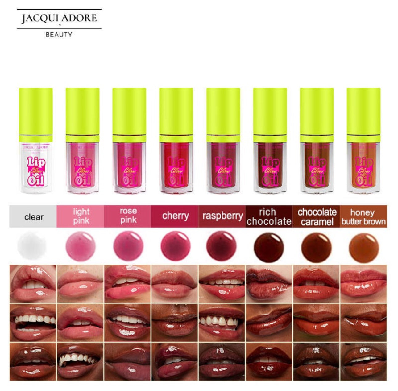 JACQUI ADORE LIP GLOSS (WATERPROOF)