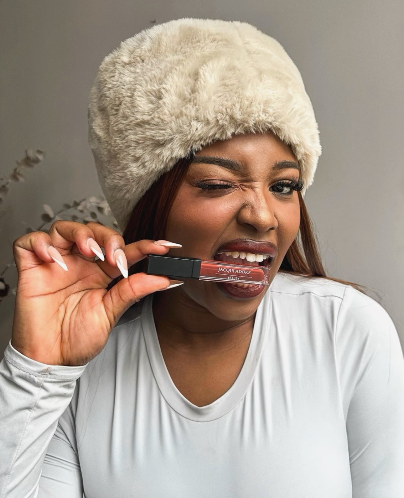 JACQUI ADORE LIP GLOSS WATERPROOF LIQUID LIPSTICK HIGH PIGMENT